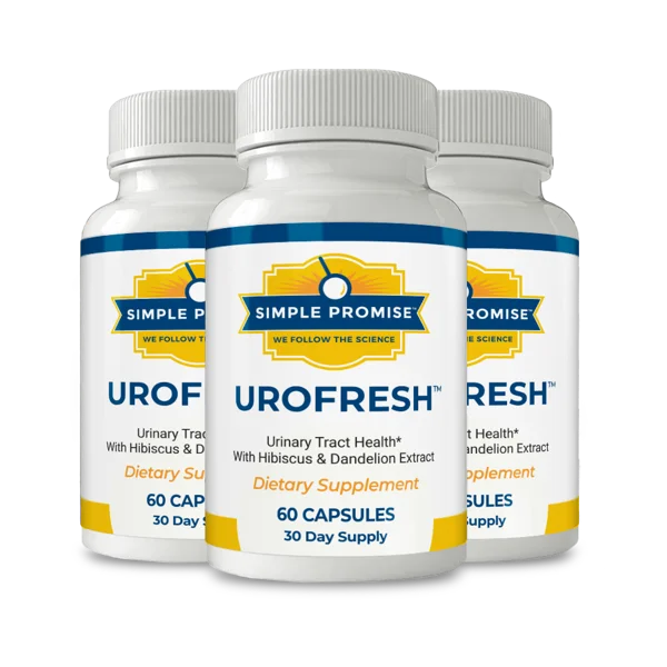 3 bottles of UroFresh