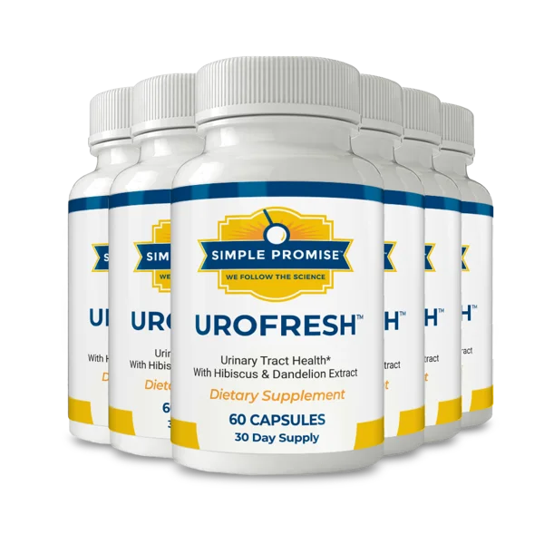 6 bottles of UroFresh