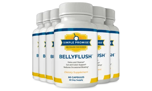 6 bottles of BellyFlush