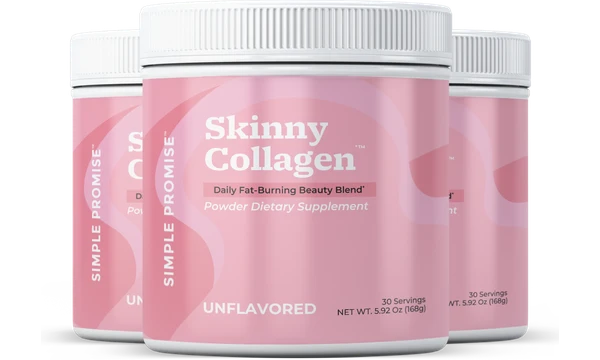 3 jars of Skinny Collagen