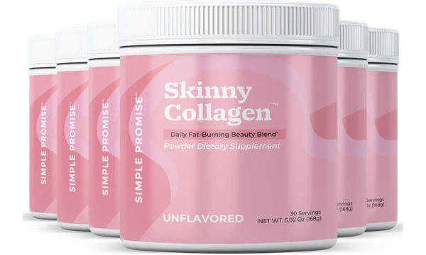 6 jars of Skinny Collagen